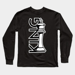 The King - Chess Game Long Sleeve T-Shirt